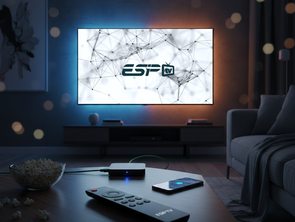 Interface ESIPTV PRO sur Smart TV 4K